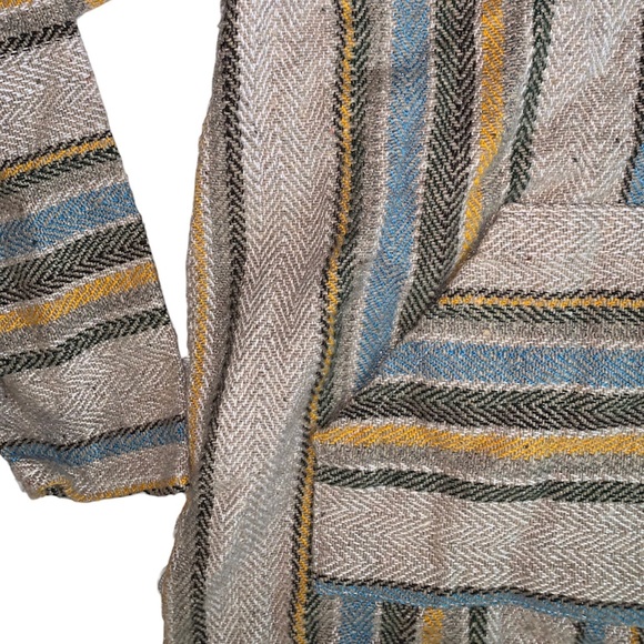Vintage Artesanias Mr Molina Baja Hoodie “Drug Rug” Size Small - Made in Mexico - Picture 6 of 8